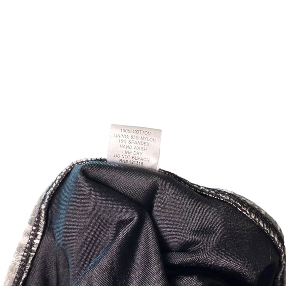 Vin-T Bikini Size M Grey Harley Davidson Y2K Reworked Bikini Bottoms Rare - Picture 5 of 7